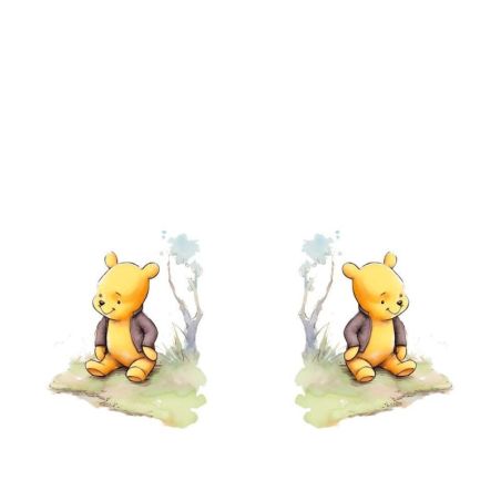 Gourde Alu et Thermos Winnie The Pooh Custom Gourde Alu et Thermos Winnie The Pooh Custom
