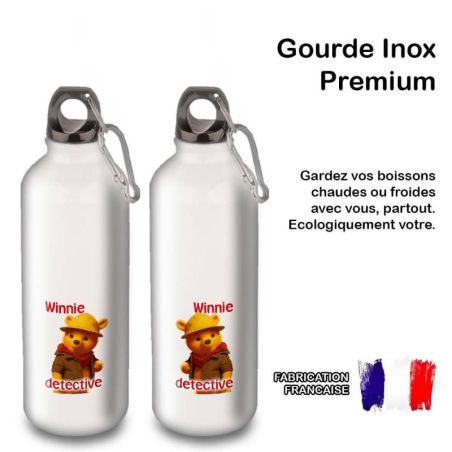 Gourde Alu et Thermos Winnie The Pooh Detective Gourde Alu et Thermos Winnie The Pooh Detective