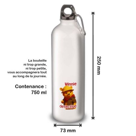 Gourde Alu et Thermos Winnie The Pooh Detective Gourde Alu et Thermos Winnie The Pooh Detective