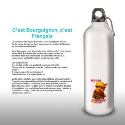 Gourde Alu et Thermos Winnie The Pooh Detective