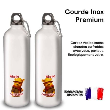 Gourde Alu et Thermos Winnie The Pooh Detective Gourde Alu et Thermos Winnie The Pooh Detective