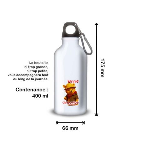 Gourde Alu et Thermos Winnie The Pooh Detective Gourde Alu et Thermos Winnie The Pooh Detective