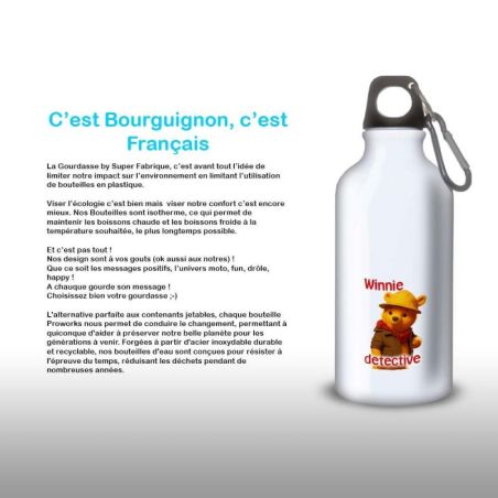 Gourde Alu et Thermos Winnie The Pooh Detective Gourde Alu et Thermos Winnie The Pooh Detective