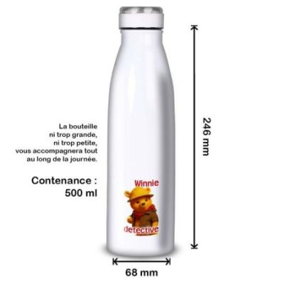 Gourde Alu et Thermos Winnie The Pooh Detective