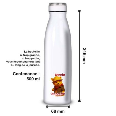 Gourde Alu et Thermos Winnie The Pooh Detective Gourde Alu et Thermos Winnie The Pooh Detective