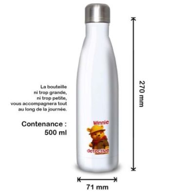 Gourde Alu et Thermos Winnie The Pooh Detective