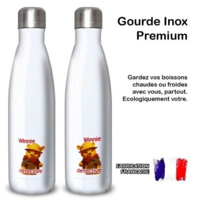 Gourde Alu et Thermos Winnie The Pooh Detective