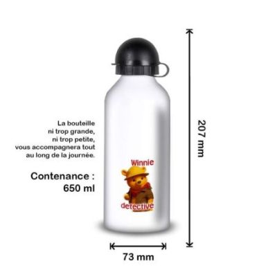 Gourde Alu et Thermos Winnie The Pooh Detective