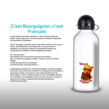 Gourde Alu et Thermos Winnie The Pooh Detective Gourde Alu et Thermos Winnie The Pooh Detective