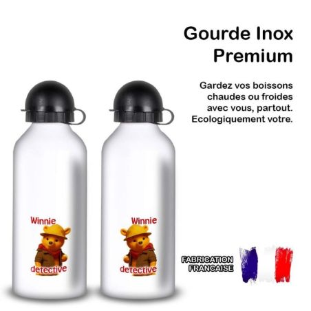 Gourde Alu et Thermos Winnie The Pooh Detective Gourde Alu et Thermos Winnie The Pooh Detective