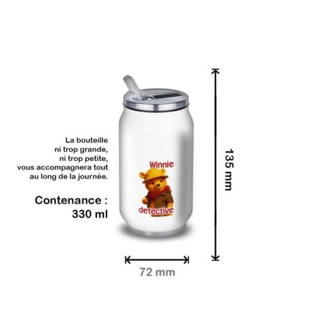 Gourde Alu et Thermos Winnie The Pooh Detective Gourde Alu et Thermos Winnie The Pooh Detective