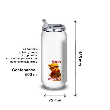 Gourde Alu et Thermos Winnie The Pooh Detective Gourde Alu et Thermos Winnie The Pooh Detective