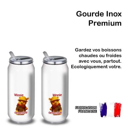 Gourde Alu et Thermos Winnie The Pooh Detective Gourde Alu et Thermos Winnie The Pooh Detective