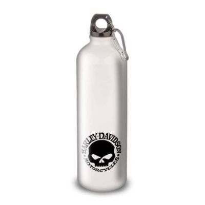 Gourde Alu et Thermos Harley Davidson Logo Skull