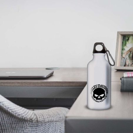 Gourde Alu et Thermos Harley Davidson Logo Skull Gourde Alu et Thermos Harley Davidson Logo Skull