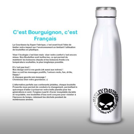 Gourde Alu et Thermos Harley Davidson Logo Skull Gourde Alu et Thermos Harley Davidson Logo Skull
