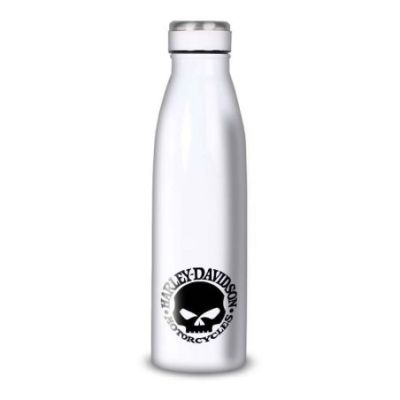 Gourde Alu et Thermos Harley Davidson Logo Skull