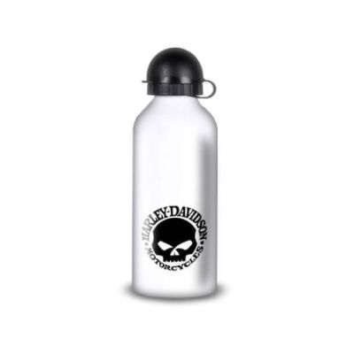 Gourde Alu et Thermos Harley Davidson Logo Skull