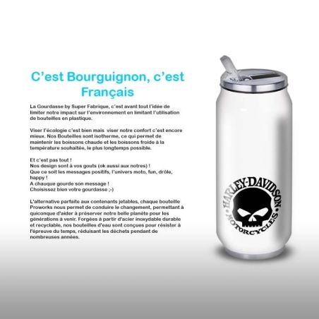 Gourde Alu et Thermos Harley Davidson Logo Skull Gourde Alu et Thermos Harley Davidson Logo Skull