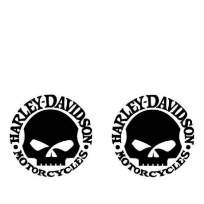 Gourde Alu et Thermos Harley Davidson Logo Skull