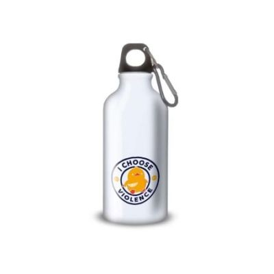 Gourde Alu et Thermos Duck - I choose violence