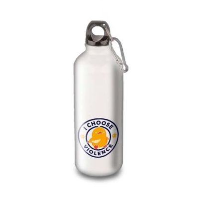 Gourde Alu et Thermos Duck - I choose violence