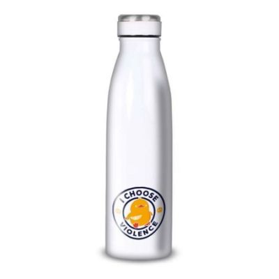 Gourde Alu et Thermos Duck - I choose violence