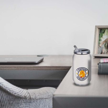 Gourde Alu et Thermos Duck - I choose violence Gourde Alu et Thermos Duck - I choose violence