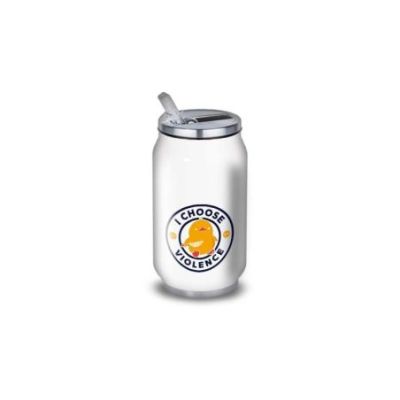 Gourde Alu et Thermos Duck - I choose violence