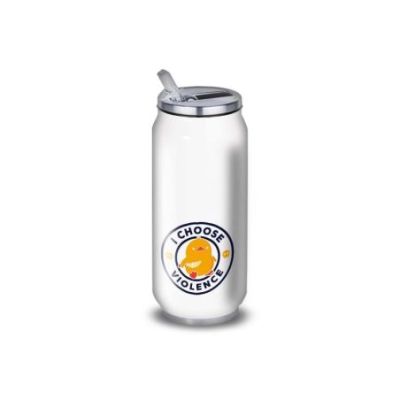 Gourde Alu et Thermos Duck - I choose violence