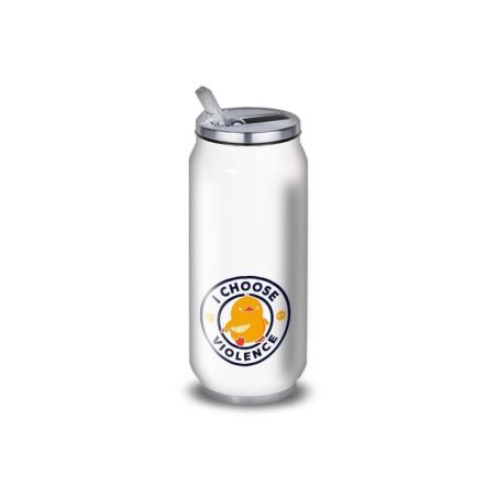 Gourde Alu et Thermos Duck - I choose violence Gourde Alu et Thermos Duck - I choose violence