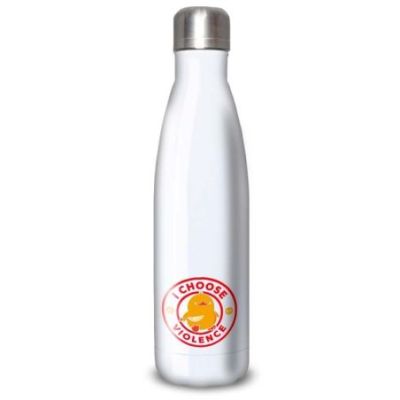 Gourde Alu et Thermos Duck - I choose violence - Rouge et Jaune