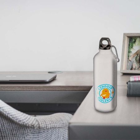 Gourde Alu et Thermos Duck - I choose violence - Bleu Gourde Alu et Thermos Duck - I choose violence - Bleu