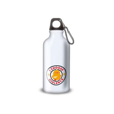 Gourde Alu et Thermos Duck - I choose violence - Noir Gourde Alu et Thermos Duck - I choose violence - Noir