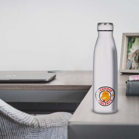 Gourde Alu et Thermos Duck - I choose violence - Noir Gourde Alu et Thermos Duck - I choose violence - Noir