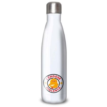 Gourde Alu et Thermos Duck - I choose violence - Noir Gourde Alu et Thermos Duck - I choose violence - Noir
