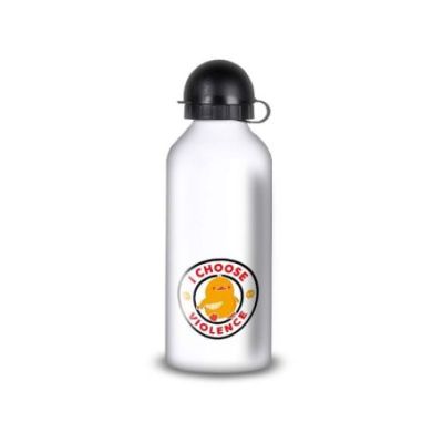 Gourde Alu et Thermos Duck - I choose violence - Noir