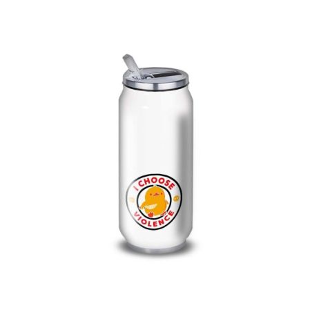 Gourde Alu et Thermos Duck - I choose violence - Noir Gourde Alu et Thermos Duck - I choose violence - Noir