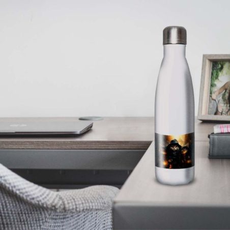 Gourde Alu et Thermos les 3 mouscataires