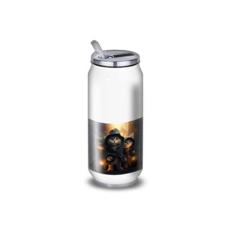 Gourde Alu et Thermos les 3 mouscataires