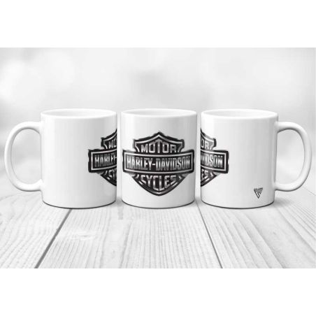 Mug Harley Davidson Gris MÃ©tallisÃ©