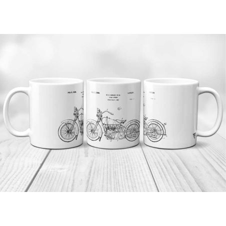 Mug Harley Davidson Plan Moto