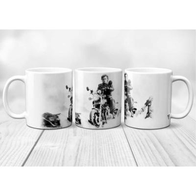 Mug Johnny Hallyday Harley Davidson