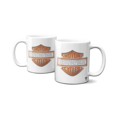 Mug Harley Davidson Orange
