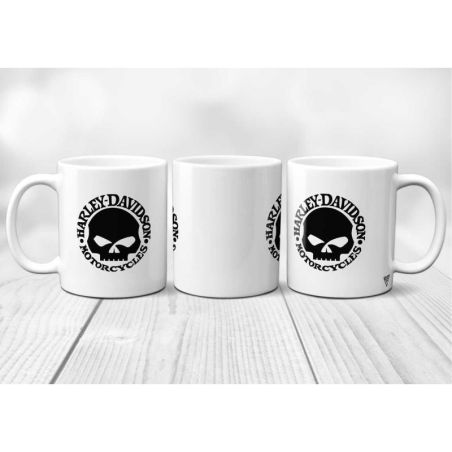 Mug Harley Davidson tête de mort