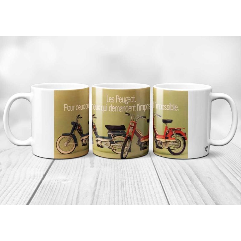 Mug mobylette Peugeot