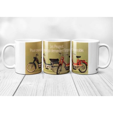 Mug mobylette Peugeot