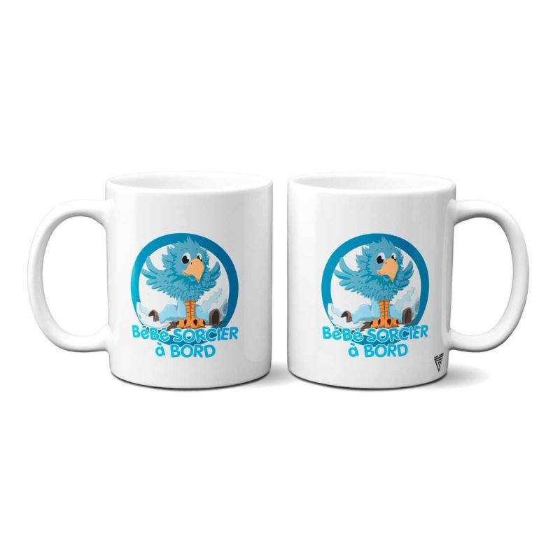 Mug BÃ©bÃ© Ã  bord Super HÃ©ros Hippogriffe