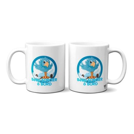Mug Bébé à bord Super Héros Hippogriffe