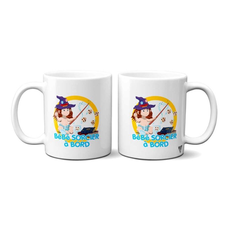 Mug BÃ©bÃ© Ã  bord Super HÃ©ros HP Herm